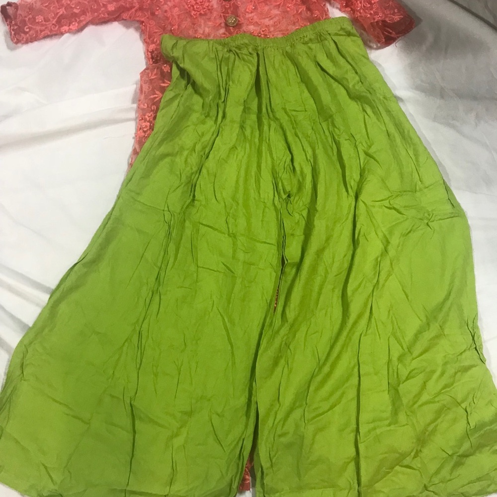 Dress with palazzo pant - Picture 3 of 6